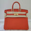 Picture of Hermes ( Birkin 25 Capucine Togo)