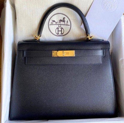 Picture of Hermes Kelly 28 (Black )